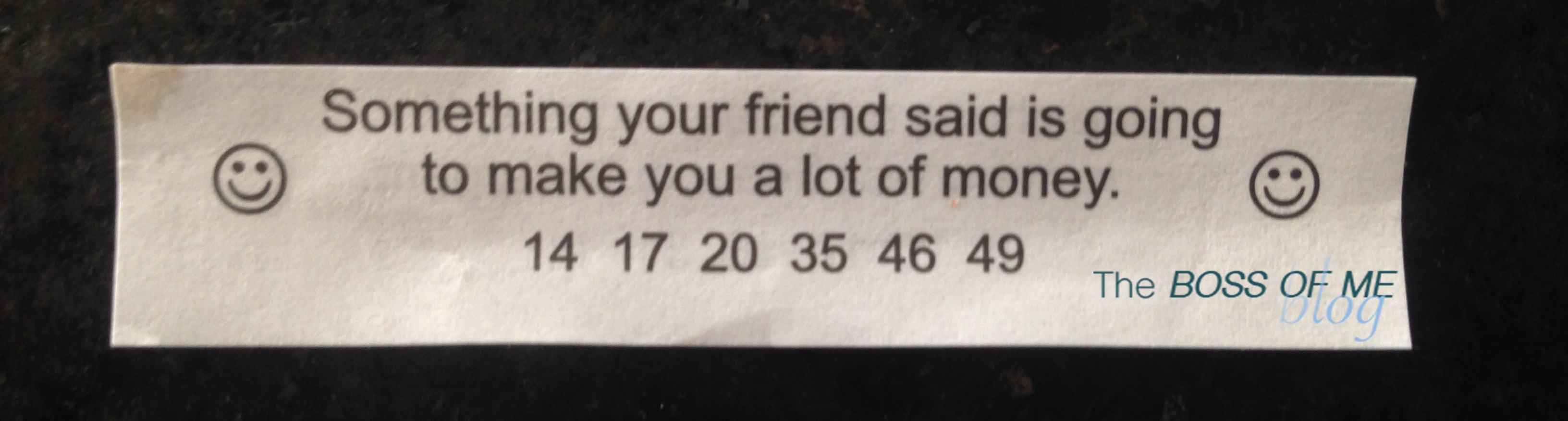 Somthing your friend said