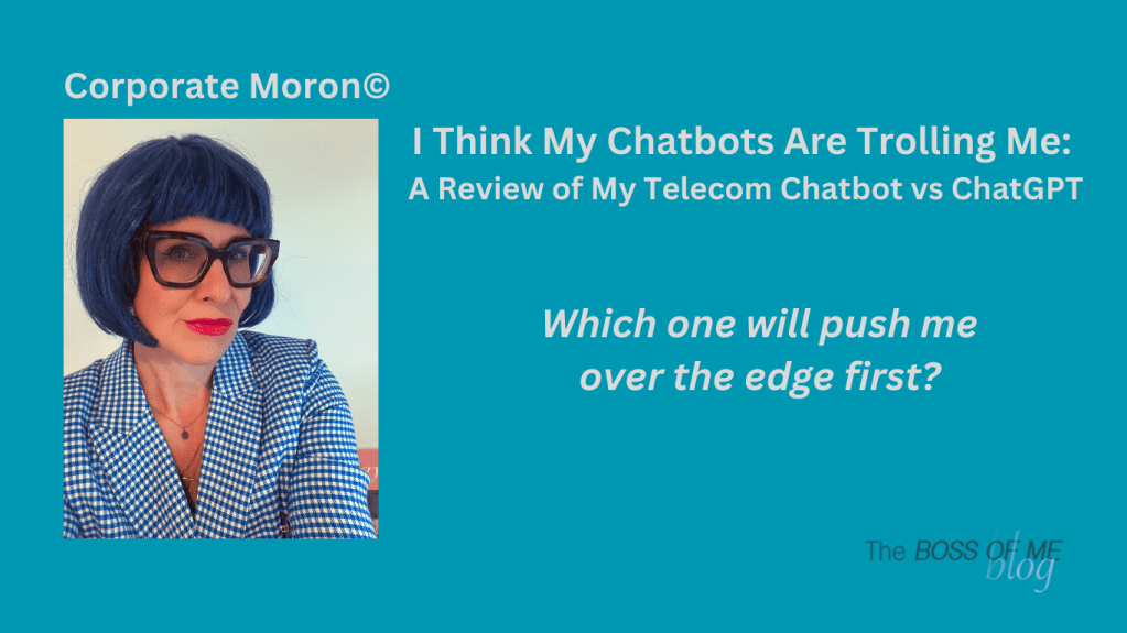 I Think My Chatbots are Trolling Me: A Review of My Telecom Chatbot vs&nbsp;ChatGPT